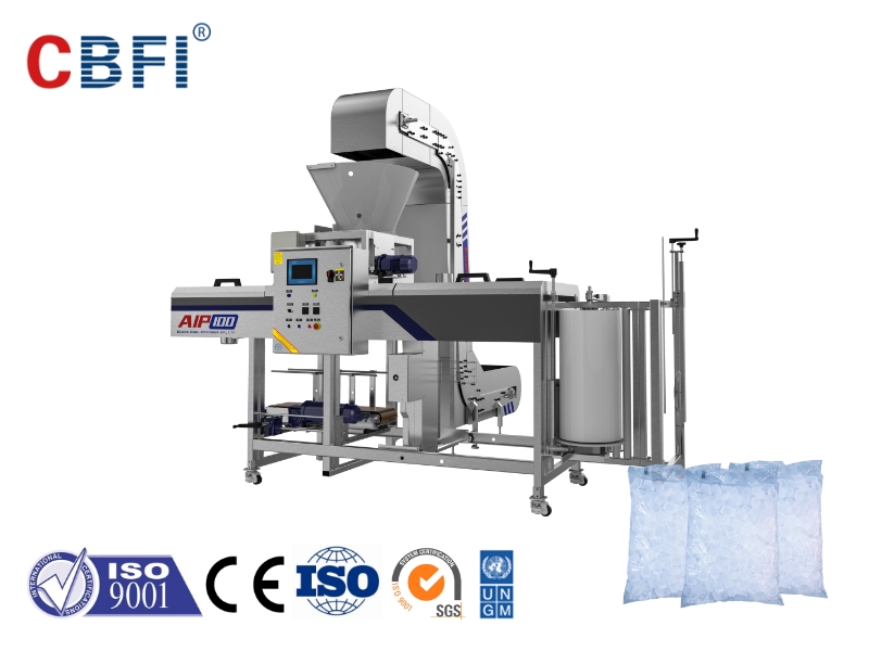 Machine à emballer de glace CBFI pour usine de glace automatique